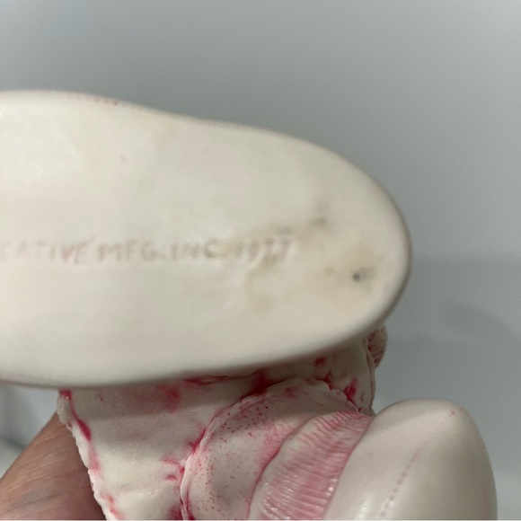 Vintage Creative 1977 Pink Plastic Coin Bank Piggy Bank 11.5” Tall - Picture 3 of 3